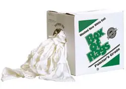 RFI PL-205 - WHITE RAGS 5# BOX PL-205