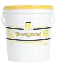 Ductmate ENVIROSEAL1 ENVIROSeal Commercial or Residential Grade Water Based Duct Sealant 1 Gallon Light Gray