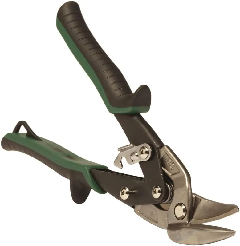 SK0252520-US20260702-105043-0 Malco AV7 Right Offset Cut Aviation Snip Green Grip 6 Ea/Box - Image 1
