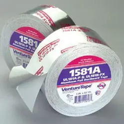 Venture Tape 1581A Aluminum Foil Duct Board Tape 2-1/2" x 60 Yards