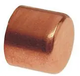 Howell Metals C154-0002 - CAP 3/8" O.D. COPPER W-07004V 25/BX