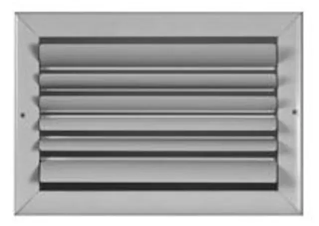 Airguide CBML2MEWH_10X08 - CBML-2ME 10X08 2WAY CURVED BLADE CEILING REGISTER WHITE