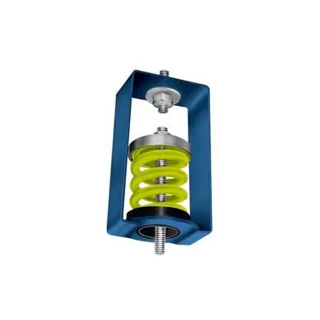 Mason Industries HS-A-200 Spring Vibration Isolation Hanger - 2-3/4L x 3-3/4W x 5-3/4H Black
