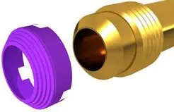 Sigma FlareSeal SEFT-BP-08 1/2 Inch Leak-Free Flare Fitting 6 pack