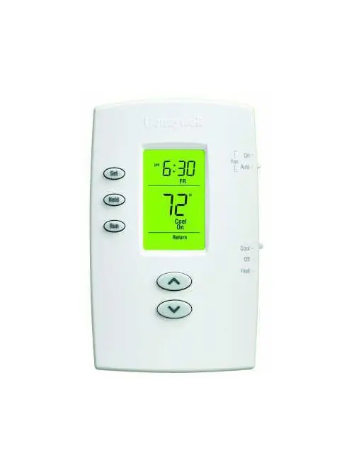Honeywell TH2110DV1008 0.02 to 1 Amp 20 to 30 VAC 50 to 99 Degrees F 1-Heat 1-Cool Thermostat