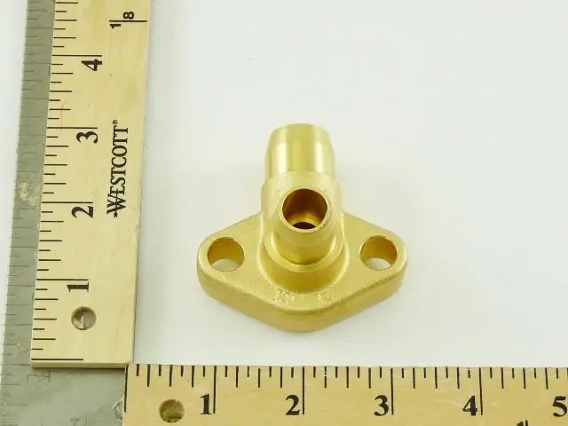 SK0253845-US20260702-105043-0 Emerson Flow Control (Alco) 65861 - ANGLE FLANGE 1/2ODF x 5/8ODF - Image 1