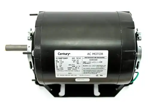 Century Motors 922L 1/3HP 115V 1725RPM 48Z MTR
