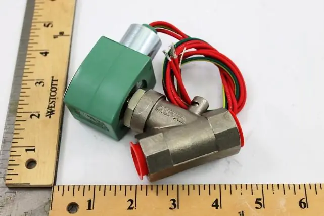 Asco 8030G66 Valve 1/2 Nc Ss 0/4Air 0/6Wtr