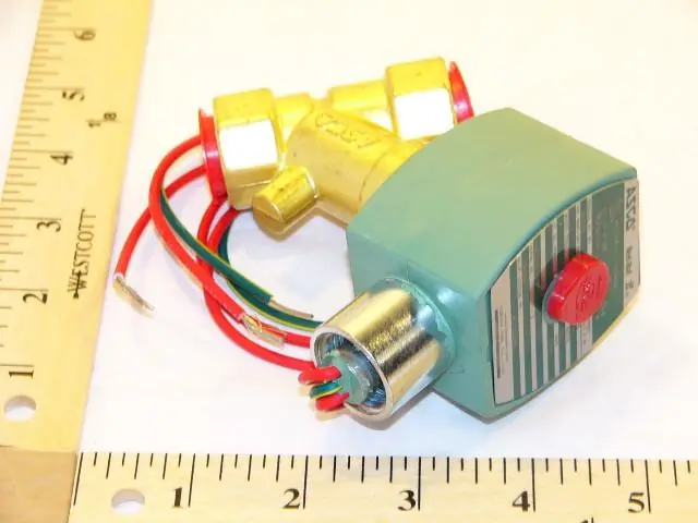 ASCO 8030G69 - 1/2"N/C,0/8# GAS VALVE