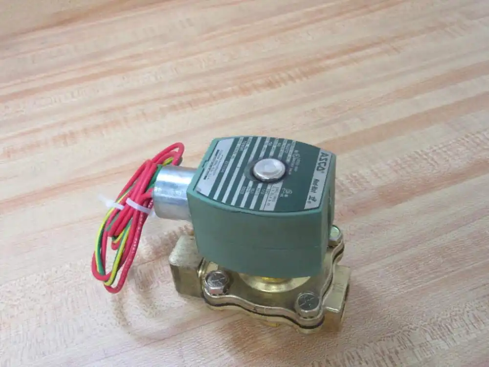 SK0254390-US20260702-105043-0 ASCO 8210G94 1/2 Inch NPT 120V Brass Solenoid Valve - Image 1