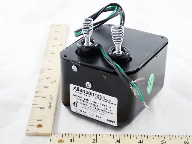 Allanson Transformers 2744-668 - 240V/10,000 Transformer