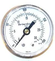 Schneider Electric 2420-003 Gage 0/30 1/8 Center Back 2