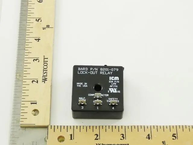 Bard 8201-079 Relay 24V Solid State Lockout Relay