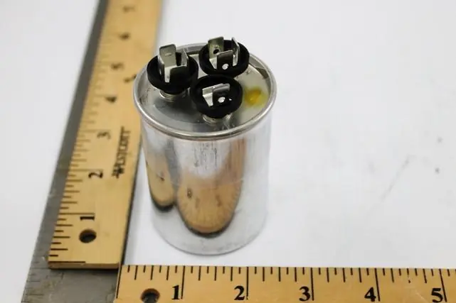 Bard 8552-090 Round Run Capacitor 20/5Mfd 440V