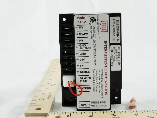 Baso BG1600M10FP-1AD Interm.4Pp 50Tfi 15 24V