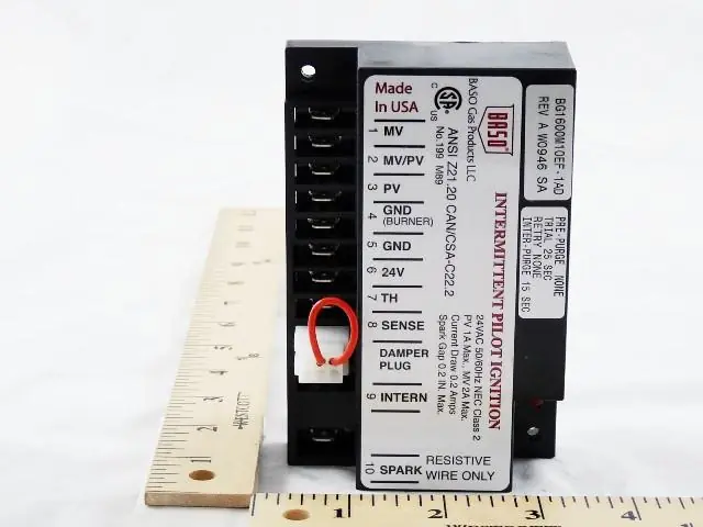 BASO Gas Products BG1600M10EF-1AD - INTERM.0pp 25tfi 15inter 24v