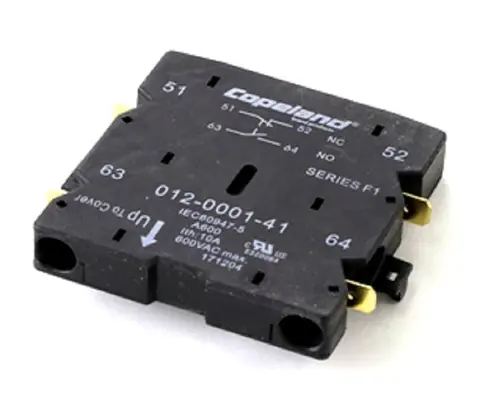 Copeland 912-0001-41 F1 1 N/O, 1N/C Contacts