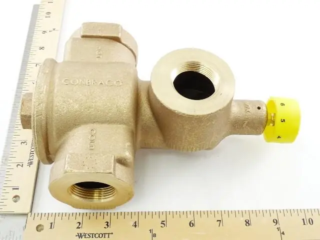 Conbraco Industries 34C-106-01 - 1 1/4" MixVlv Cap150# 90-140F