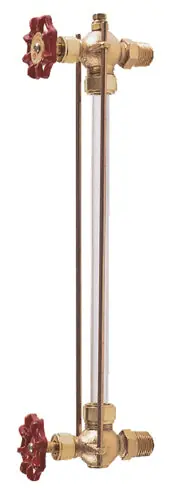 Apollo Valves 20-207-00 3/4 Heavy Aluminum Water Gauge w/ 16 Glass & Rod