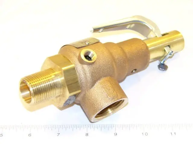 SK0255879-US20260702-105043-0 Apollo Valves 19-KEDA-15 Safety Relief Valve 3/4 inch MNPT x 1 inch FNPT 310 LBS/HR 15 PSI - Image 1