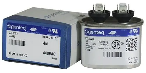 Carrier P291-0403 - 4MFD 370V Oval Run Capacitor