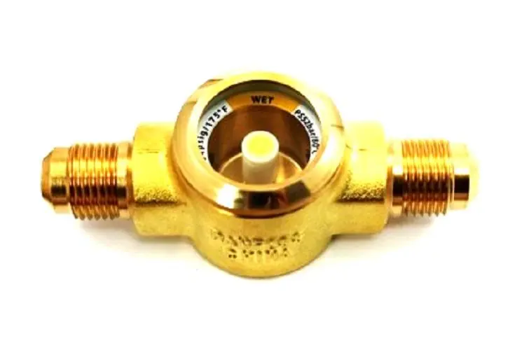 SK0256730-US20260702-105043-0 Danfoss 014L0162 3/8 inch Flare SGN 10 Sight Glass Replacement 0140133 - Image 1