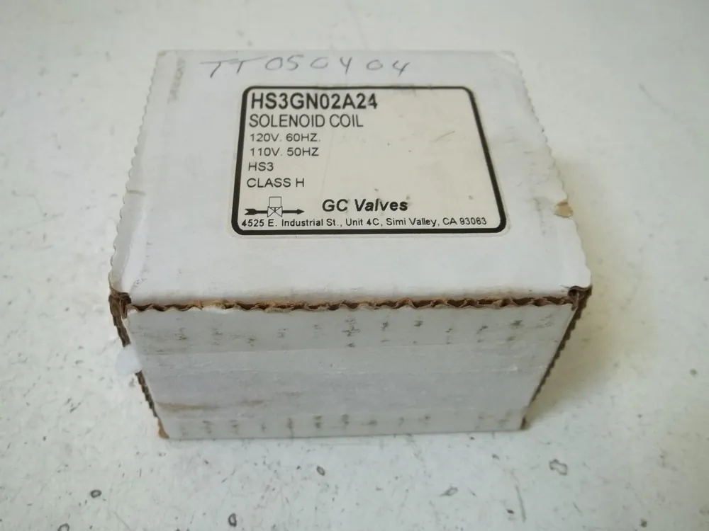 SK0257571-US20260702-105043-0 GC Valves HS3GN02A24 Solenoid Coil 120Vac High Temp NEMA4 8W - Image 1