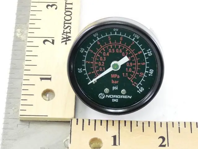 SK0258062-US20260702-105043-0 Nor East Controls 30686409-008 - 2"Gauge 0/160#,1/4"CenterBack - Image 1