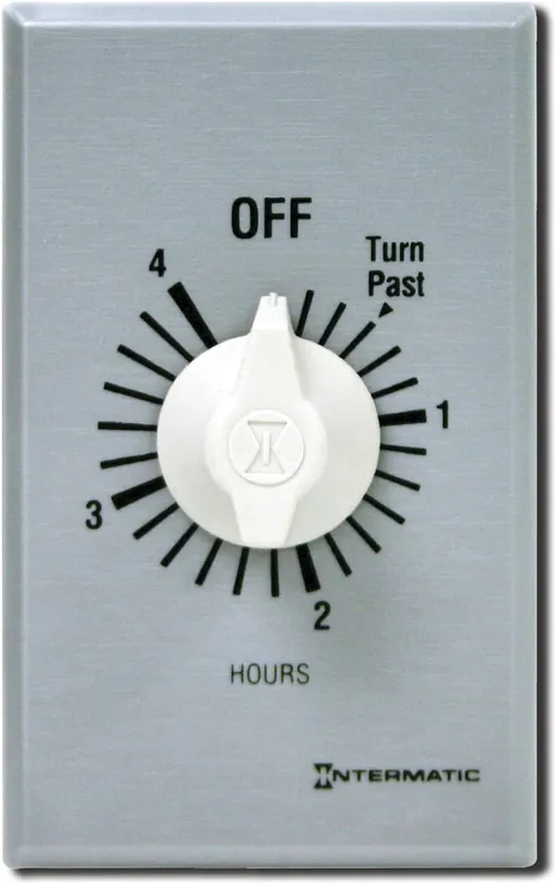 SK0258329-US20260702-105043-0 Intermatic FF34H 4-Hour Spring Wound Timer 125-277 V SPDT - Image 1