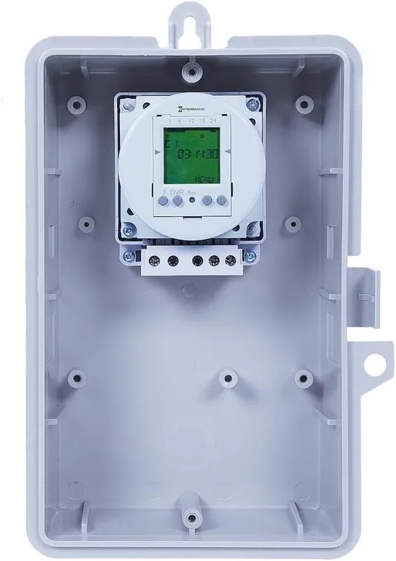 Intermatic GMXFM1D20-I-24 Grasslin Electronic Timer Switch 24-Hour/7-Day 24V with NEMA Enclosure