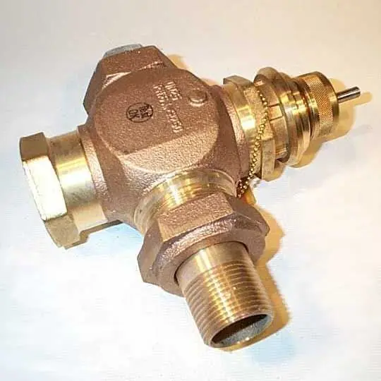 SK0258426-US20260702-105043-0 Johnson Controls VG7551NT 1 Inch Union Angle Globe Valve Body - Image 1