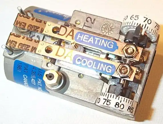 Johnson Controls T-4054-1 Pneumatic Room Thermostat