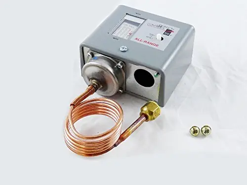 Johnson Controls P70BA-10 Pressure Switch 20 Inches 100N Open Low M/R 6 Differential