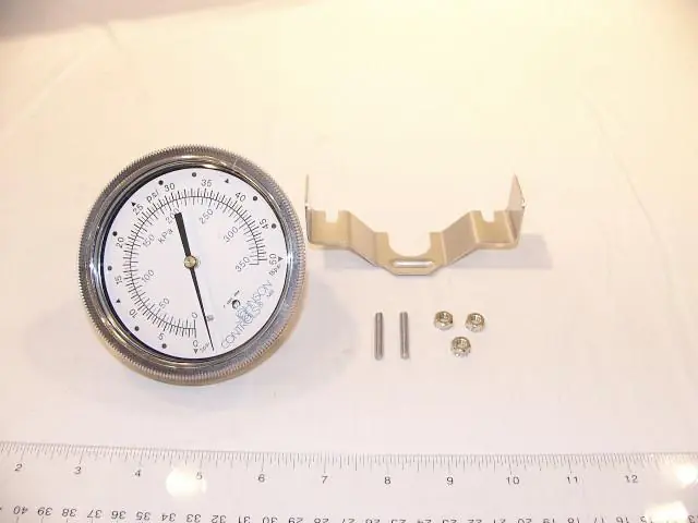 SK0258552-US20260702-105043-0 Johnson Controls P-5500-1006 Pressure Indicator Gauge 3 1/2 Inches 0-50 psig Replacement P-5500-1006 - Image 1