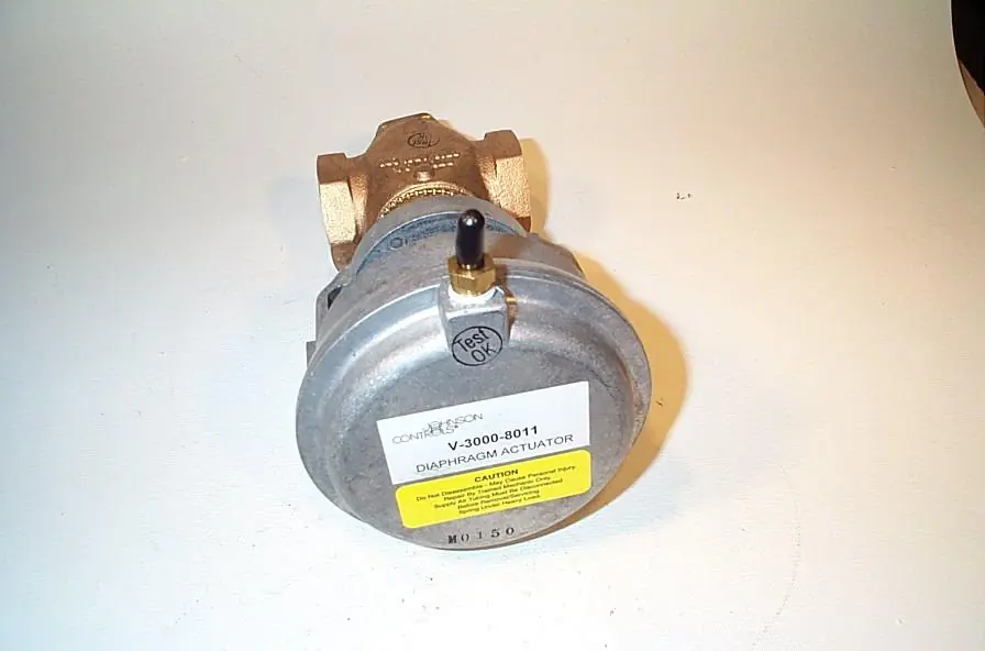 Johnson Controls VG7443LT+72CHGA Stainless Steel Globe Valve Actuator 24V