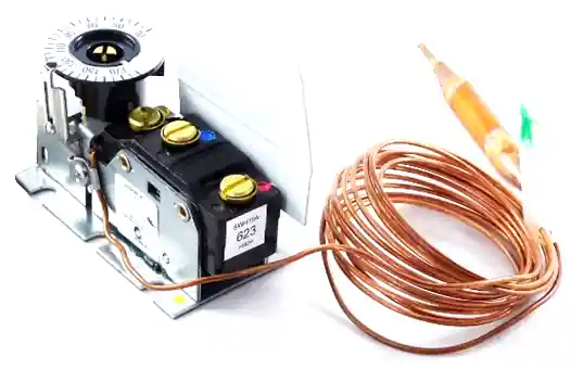 SK0258642-US20260702-105043-0 Johnson Controls A19AHC-8 Temperature Control 30/180F SPDT 8' Cap - Image 1