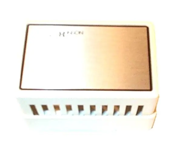 Johnson Controls T-4000-2639 Stat Cvr Gold Horizontal Cover Without Thermometer