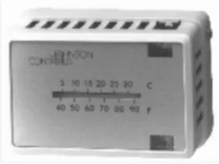 Johnson Controls T-4506-204 Pneumatic Room Thermostat Direct Acting Vertical
