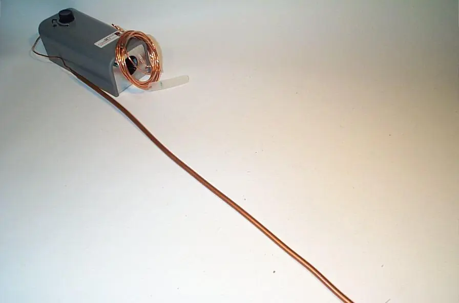 Johnson Controls A28AJ-4 Temperature Control 2-SPDT 20/80F 6' Cap 22 in Bulb