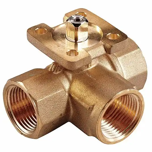 Johnson Controls VG1845DR Ball Valve 3 Way 1-1/4 in 29.2 Cv