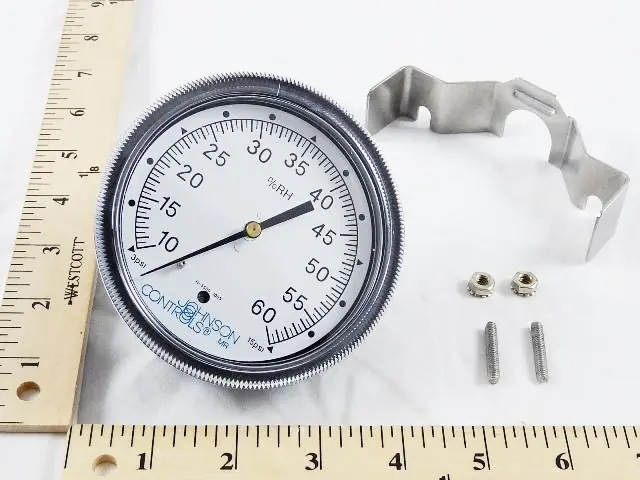 SK0259029-US20260702-105043-0 Johnson Controls H-5500-1003 Humidity Indicator 3.5 Inch 10-60% RH - Image 1