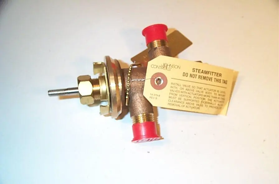 SK0259042-US20260702-105043-0 Johnson Controls VB-3966-1 Flare Valve NC Globe Body 1.0CV - Image 1