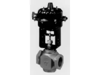 Johnson Controls VG7243NT+822E00 Stainless Steel Trim Globe Valve with Pneumatic Actuator