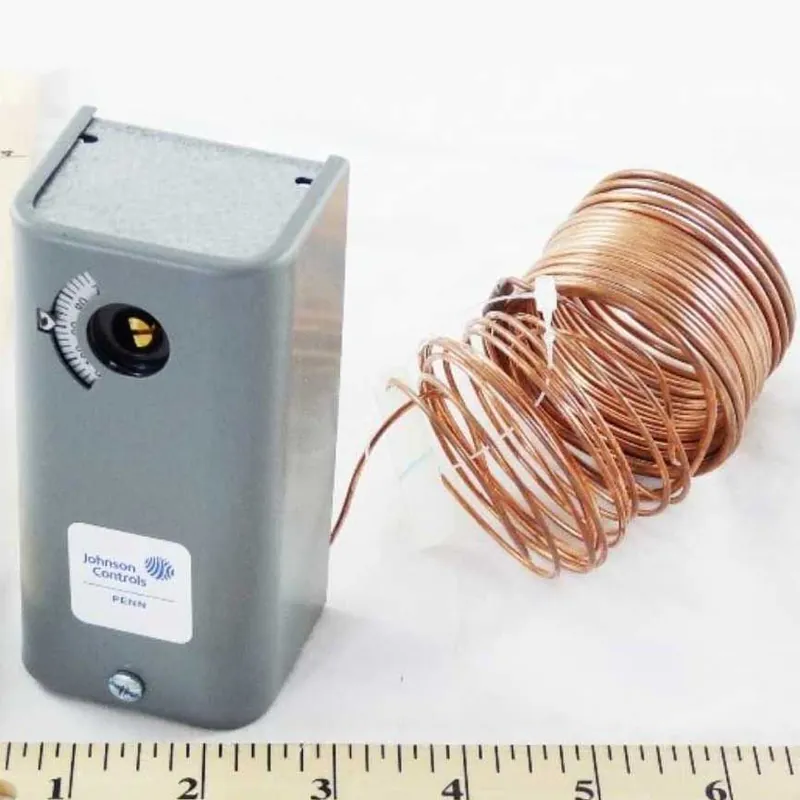 SK0259270-US20260702-105043-0 Johnson Controls A28AA-28 Temperature Control 2 Stage SPDT Switch 120-277 VAC - Image 1