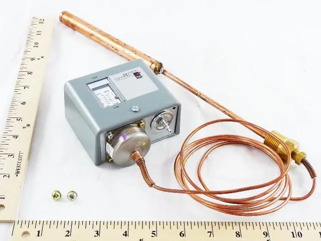 Johnson Controls A40EA-4 - 50/90F OPEN-LO 6'CAP PNEU.CTRL