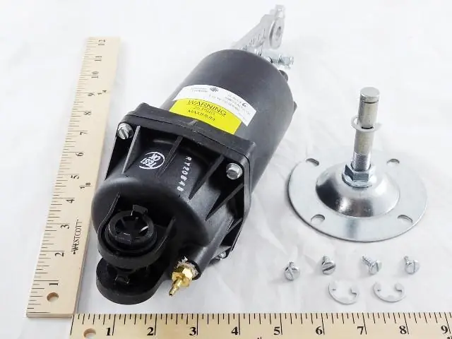 SK0259396-US20260702-105043-0 Johnson Controls D-4073-6 Damper Actuator 5-10 Pound Auxiliary Mounting - Image 1