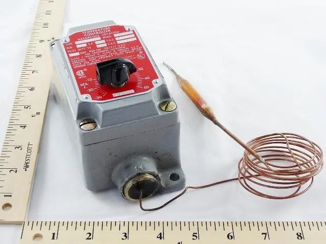 SK0259417-US20260702-105043-0 Johnson Controls A19AUC-1 Temperature Control 30-50F SPDT 6' Cap X-PRF 5' Dif - Image 1