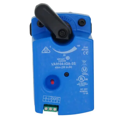 SK0259544-US20260702-105043-0 Johnson Controls VA9104-IGA-3S Direct Mount Valve Actuator 35 lb-in - Image 1