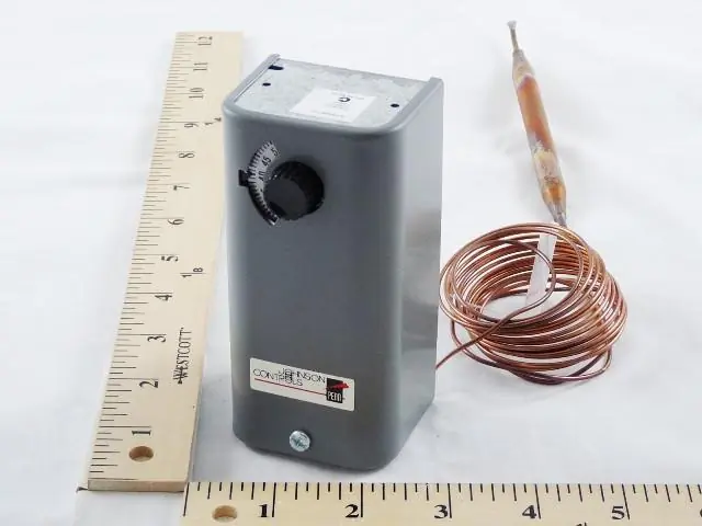 Johnson Controls A19ABC-5 - 10/55c SPDT 8'CAP ADJ DIFF.