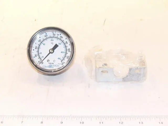 SK0259998-US20260702-105043-0 Johnson Controls T-5502-1169 Thermometer Indicator 2 1/2 Inch 20-120F - Image 1